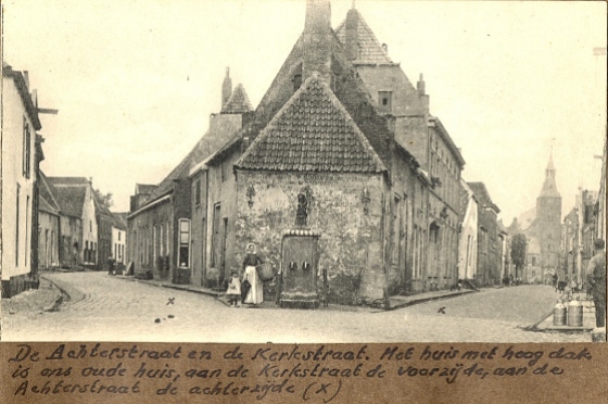 Het huis aan de Kerkstraat te Hattem